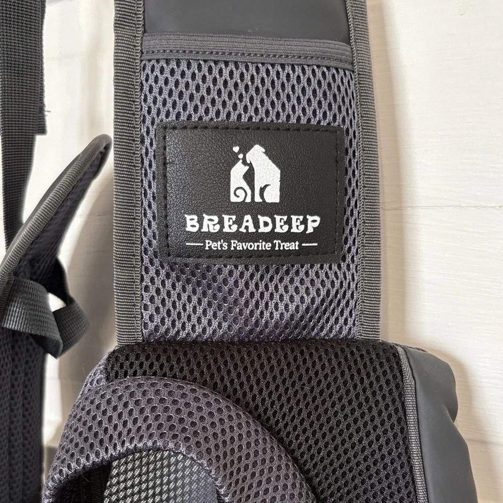 Black Small Pet Sling tote Bag Carrier